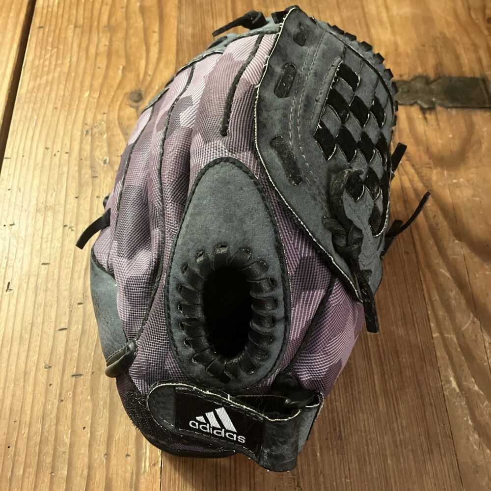 Adidas Youth Easy Close 10” Baseball Glove RHT Mitt Camo Black